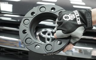 2022 Tundra Wheel Spacers 101 Hub-Centric vs. Lug-Centric BONOSS Forged Active Cooling Adapters Hubcentric Spacers Pros Before and After Example (3)