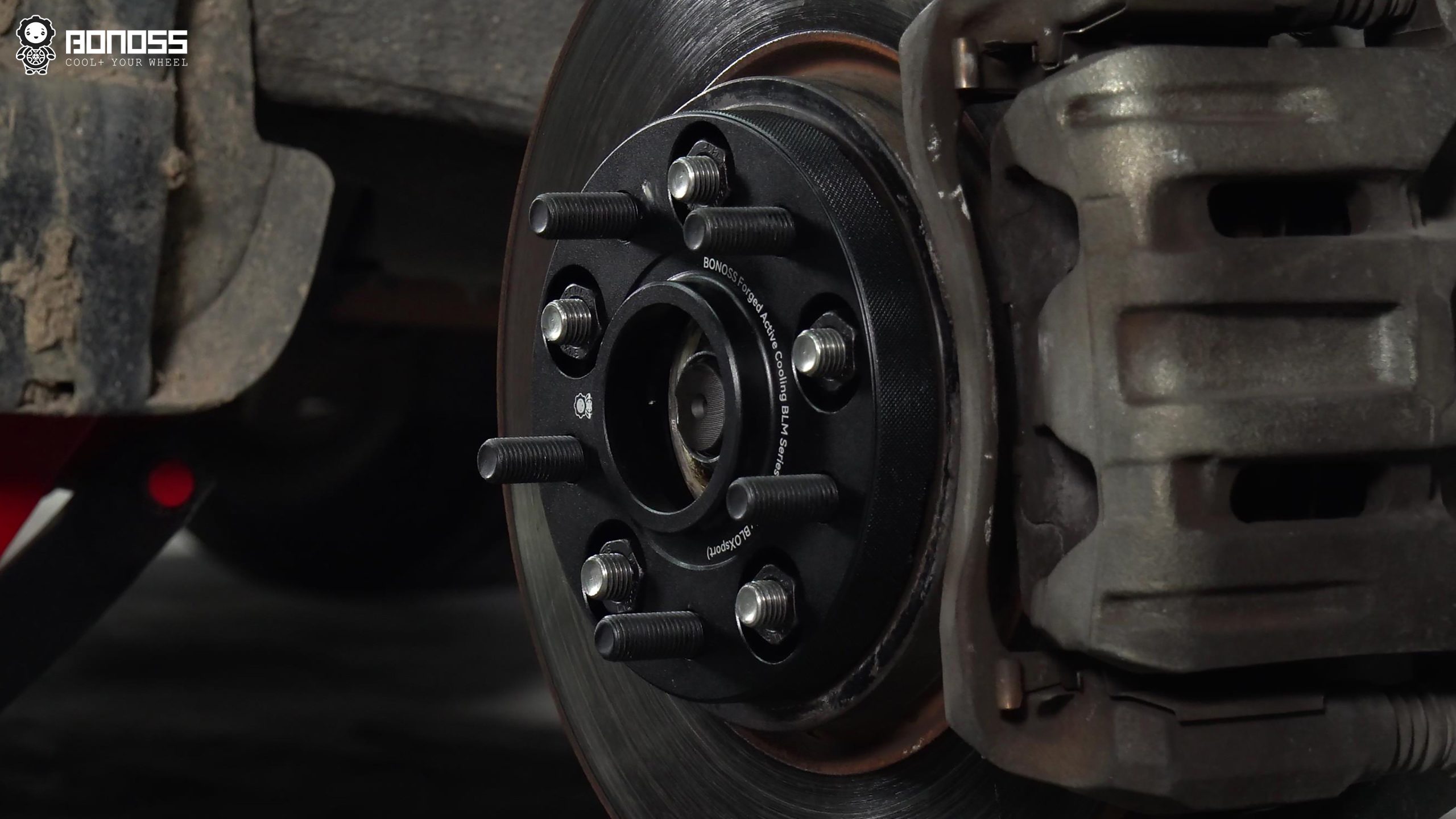 BONOSS Forged Active Cooling 2013 Honda CR-V Wheel Spacers Front 20mm Rear 30mm Before and After (14)