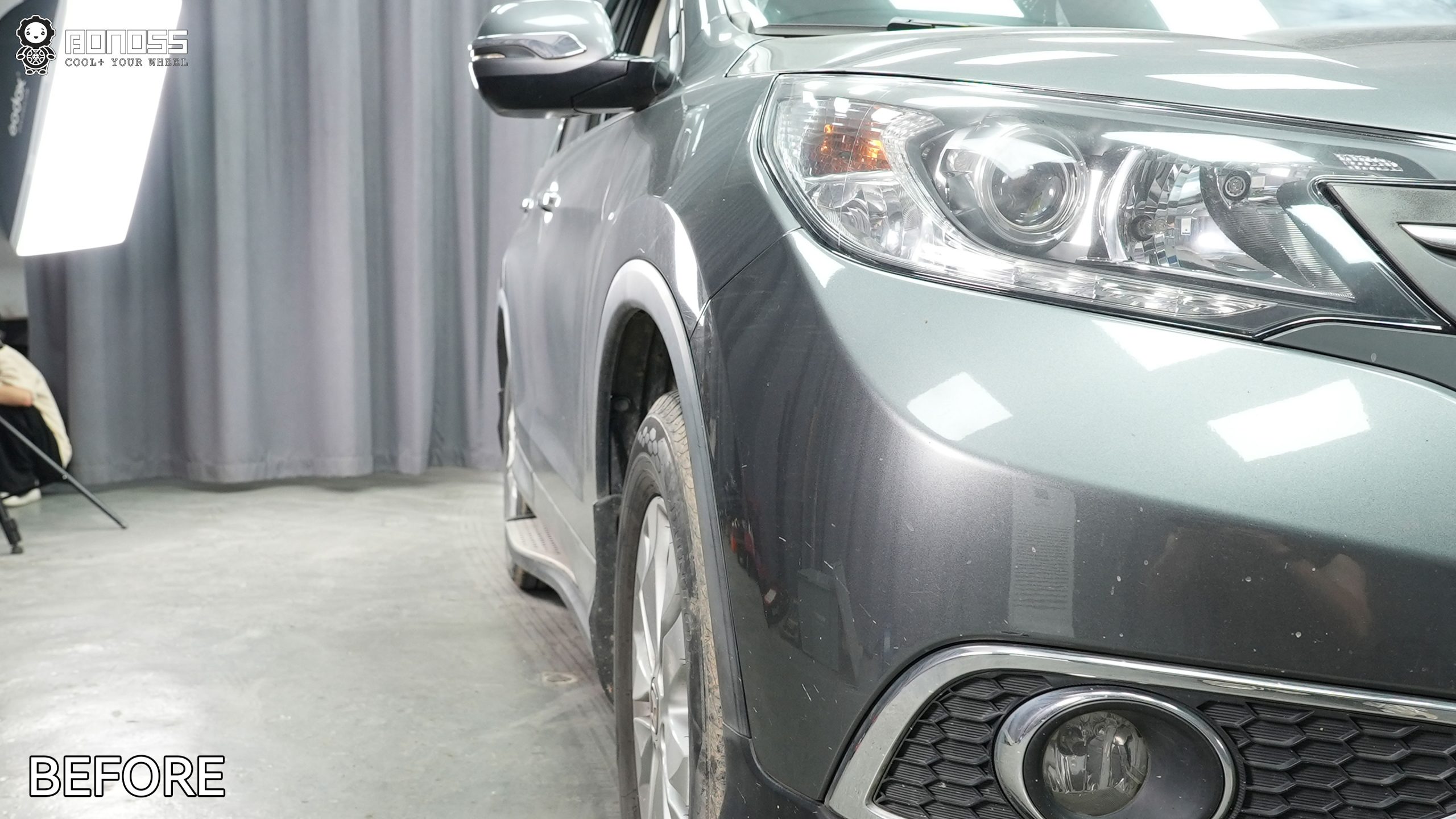 BONOSS Forged Active Cooling 2013 Honda CR-V Wheel Spacers Front 20mm Rear 30mm Before and After (9)
