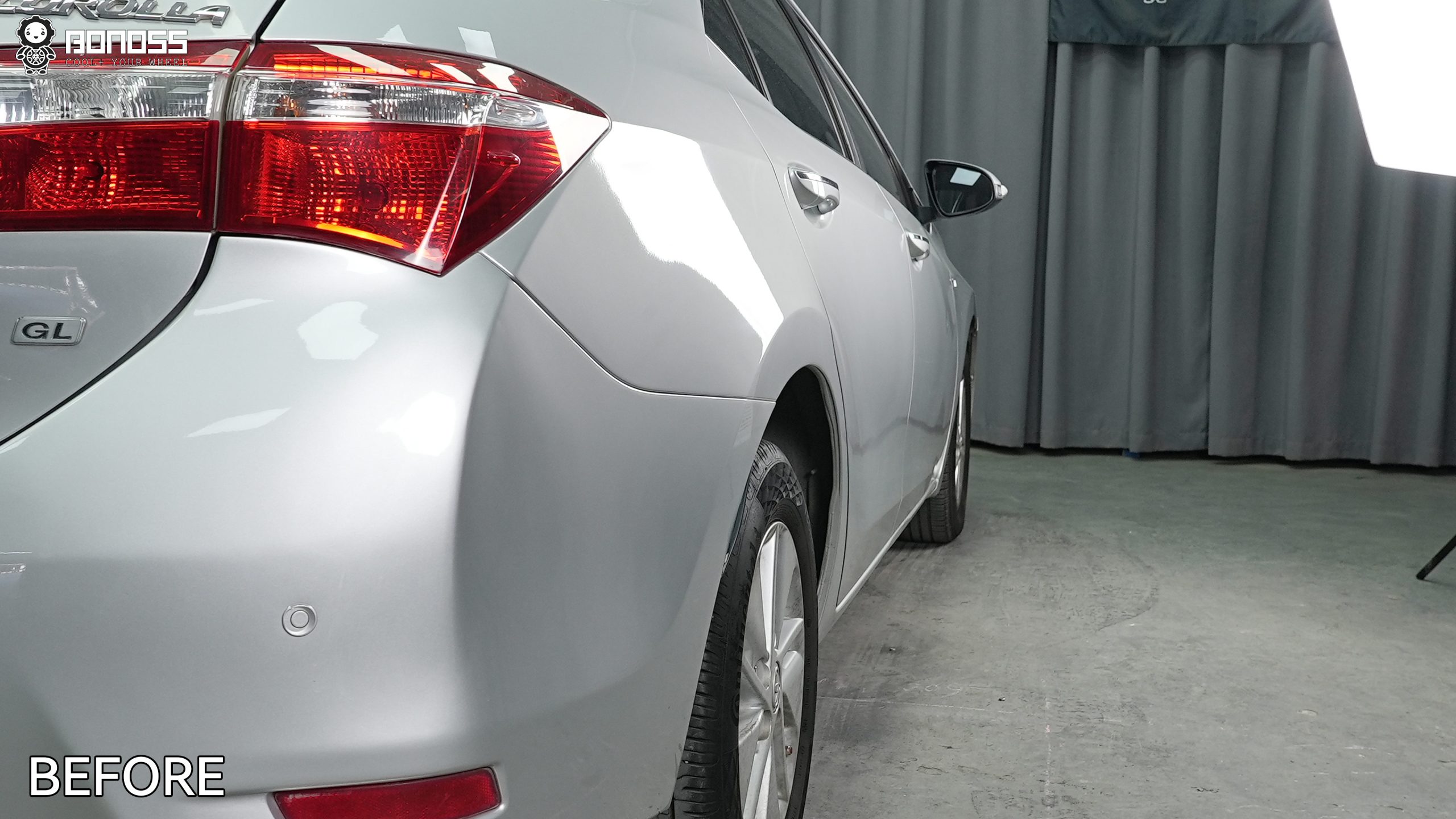 BONOSS Forged Active Cooling 2014 Toyota Corolla Wheel Spacers Front 20mm Rear 25mm Before and After (11)