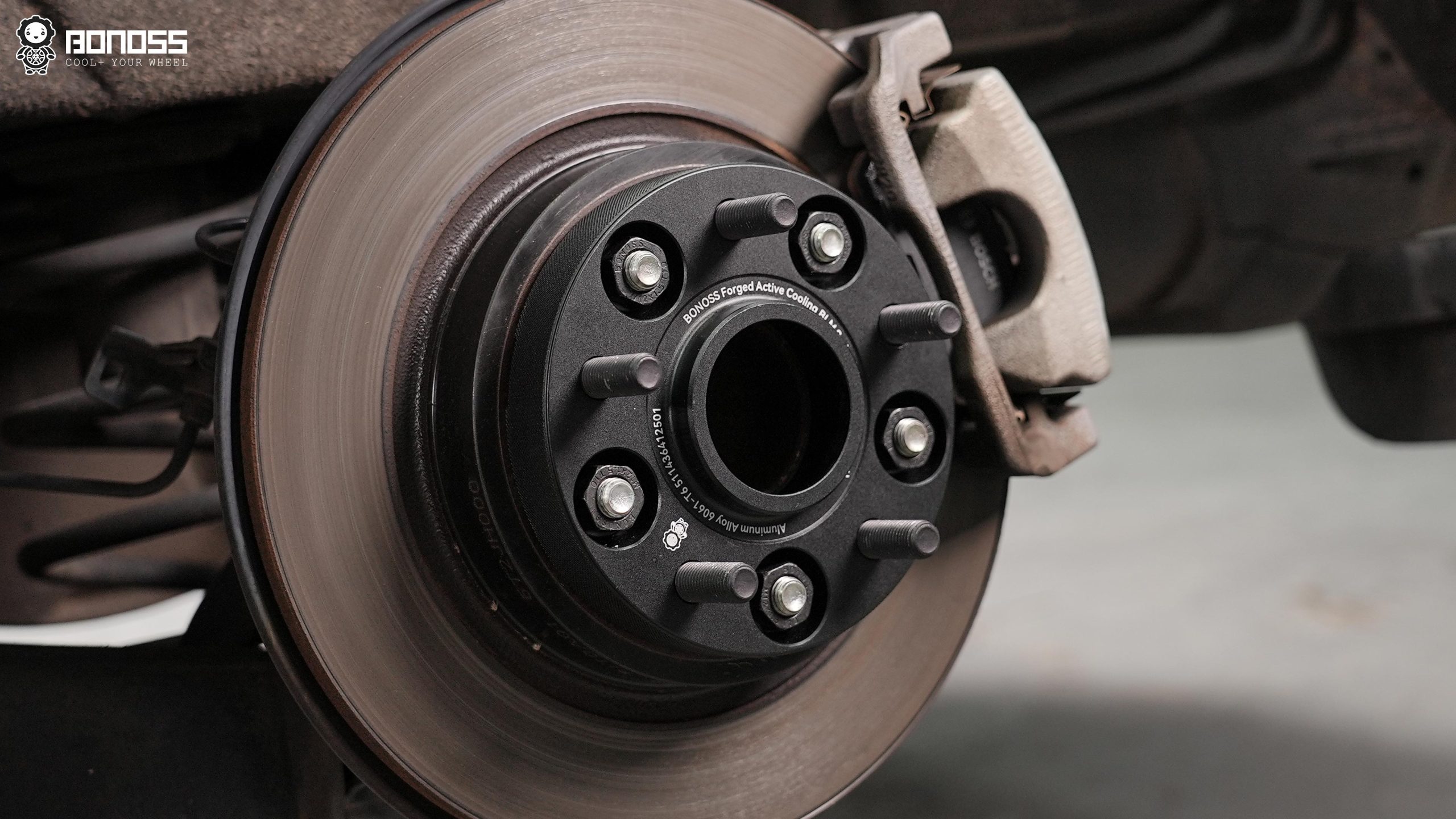 BONOSS Forged Active Cooling 2019 Honda Odyssey Wheel Spacers Front 20mm Rear 25mm Before and After (14)