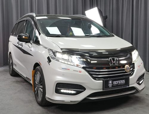 BONOSS Forged Active Cooling 2019 Honda Odyssey Wheel Spacers Front 20mm Rear 25mm Before and After