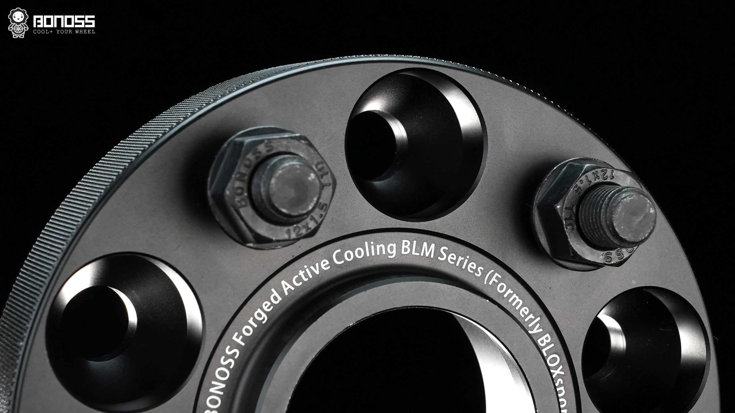 BONOSS Forged Active Cooling 2020 XPeng P7 Wheel Spacers Front 20mm Rear 30mm Before and After (1)