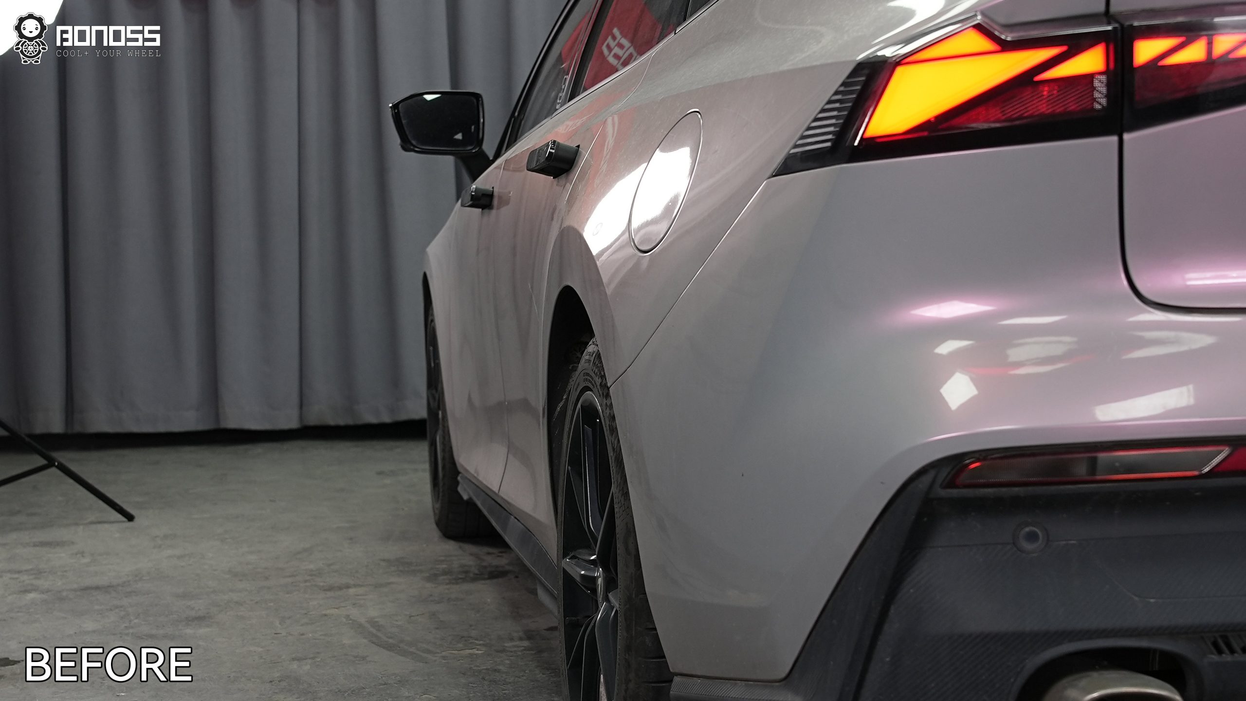 BONOSS Forged Active Cooling 2022 Changan UNI-V Wheel Spacers Front 15mm Rear 20mm Before and After (10)