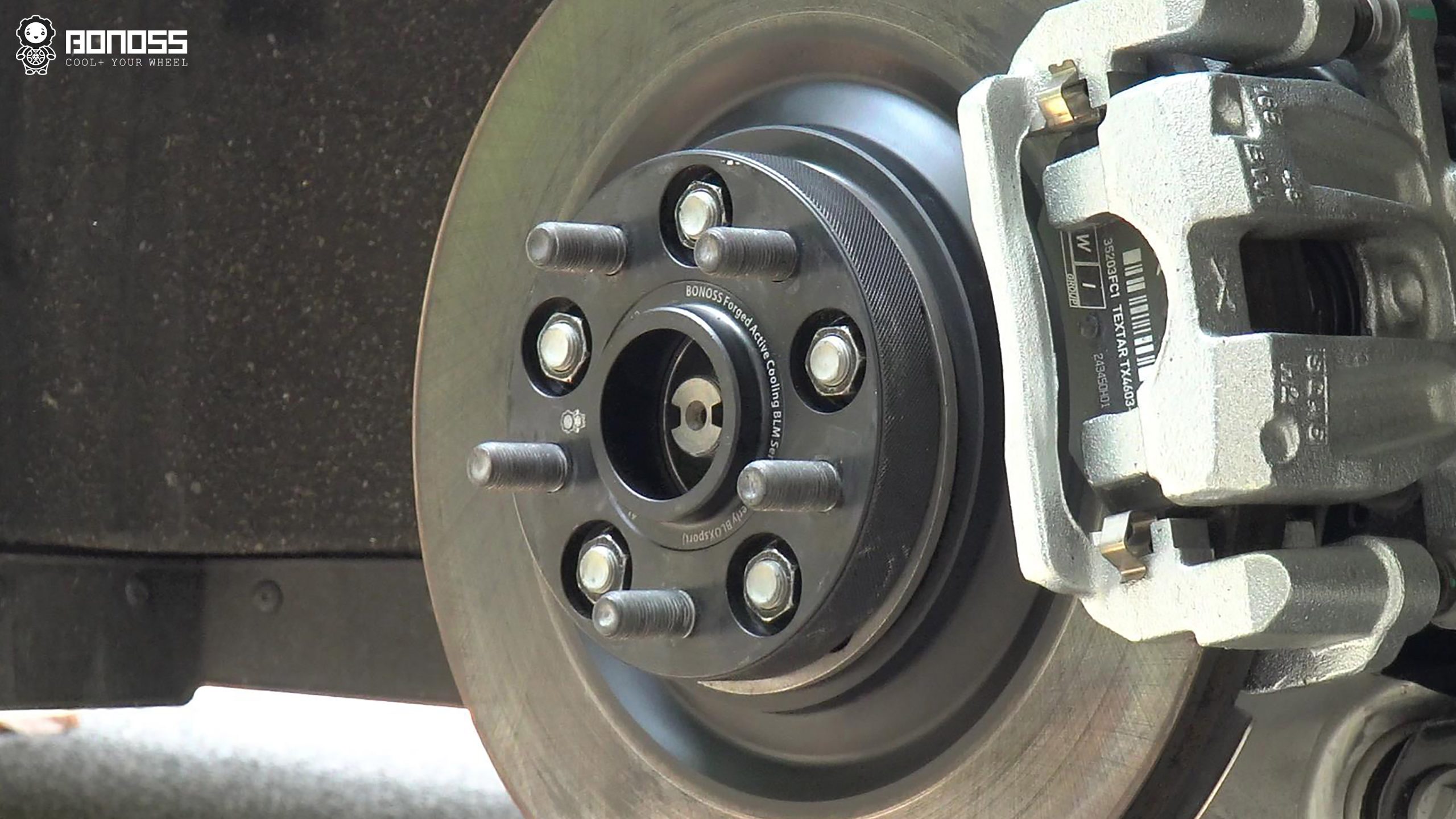 BONOSS Forged Active Cooling 2024 XPeng P7+ Wheel Spacers Good or Bad Front 25mm Rear 30mm Photos (14)