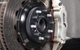 Challenger Wheel Spacers Safety Why Brand Matters BONOSS Forged Active Cooling Adapters Hubcentric Spacers Pros Before and After Example (1)