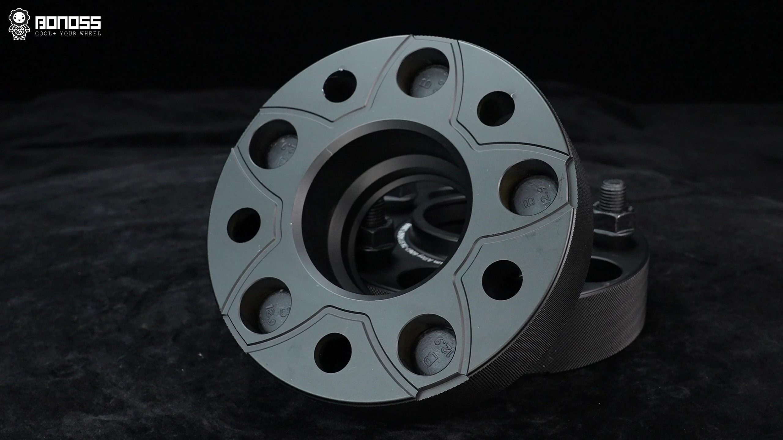 Challenger Wheel Spacers Safety Why Brand Matters BONOSS Forged Active Cooling Adapters Hubcentric Spacers Pros Before and After Example (3)