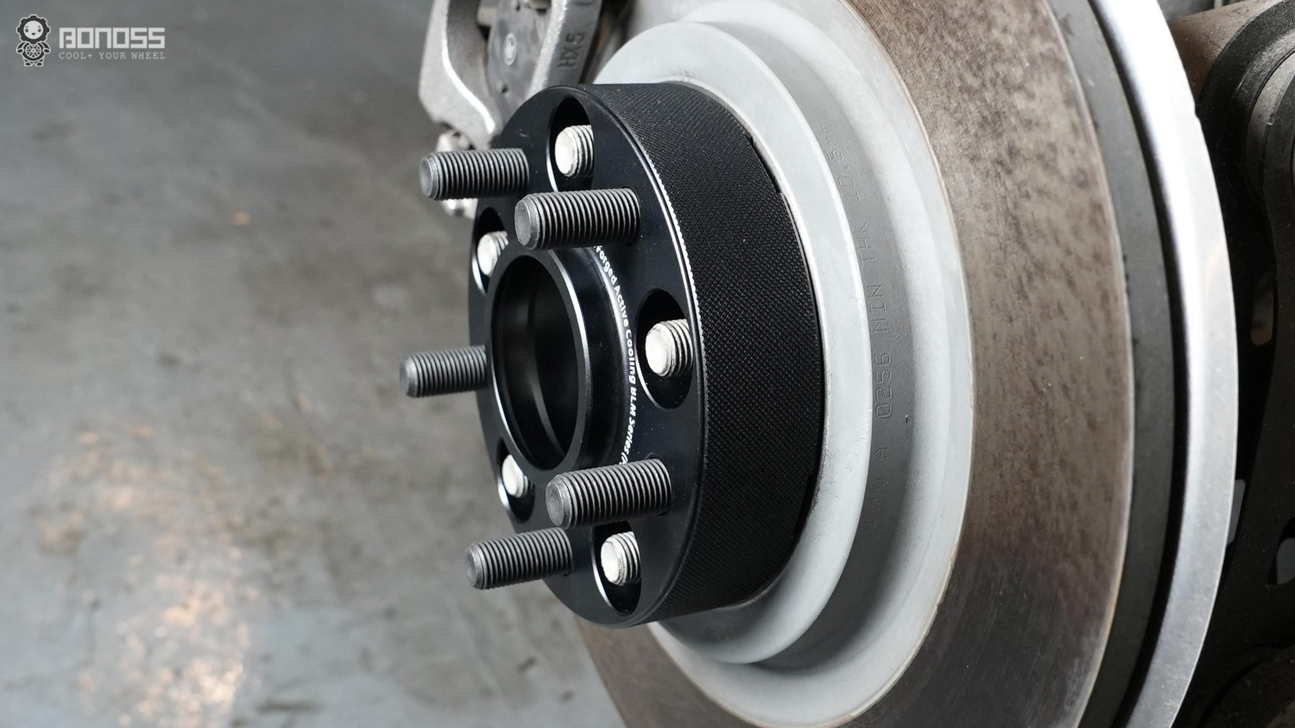 Complete Jeep Gladiator Wheel Spacers Offset Fitment BONOSS Forged Active Cooling Adapters Hubcentric Spacers Pros Before and After Example (2)