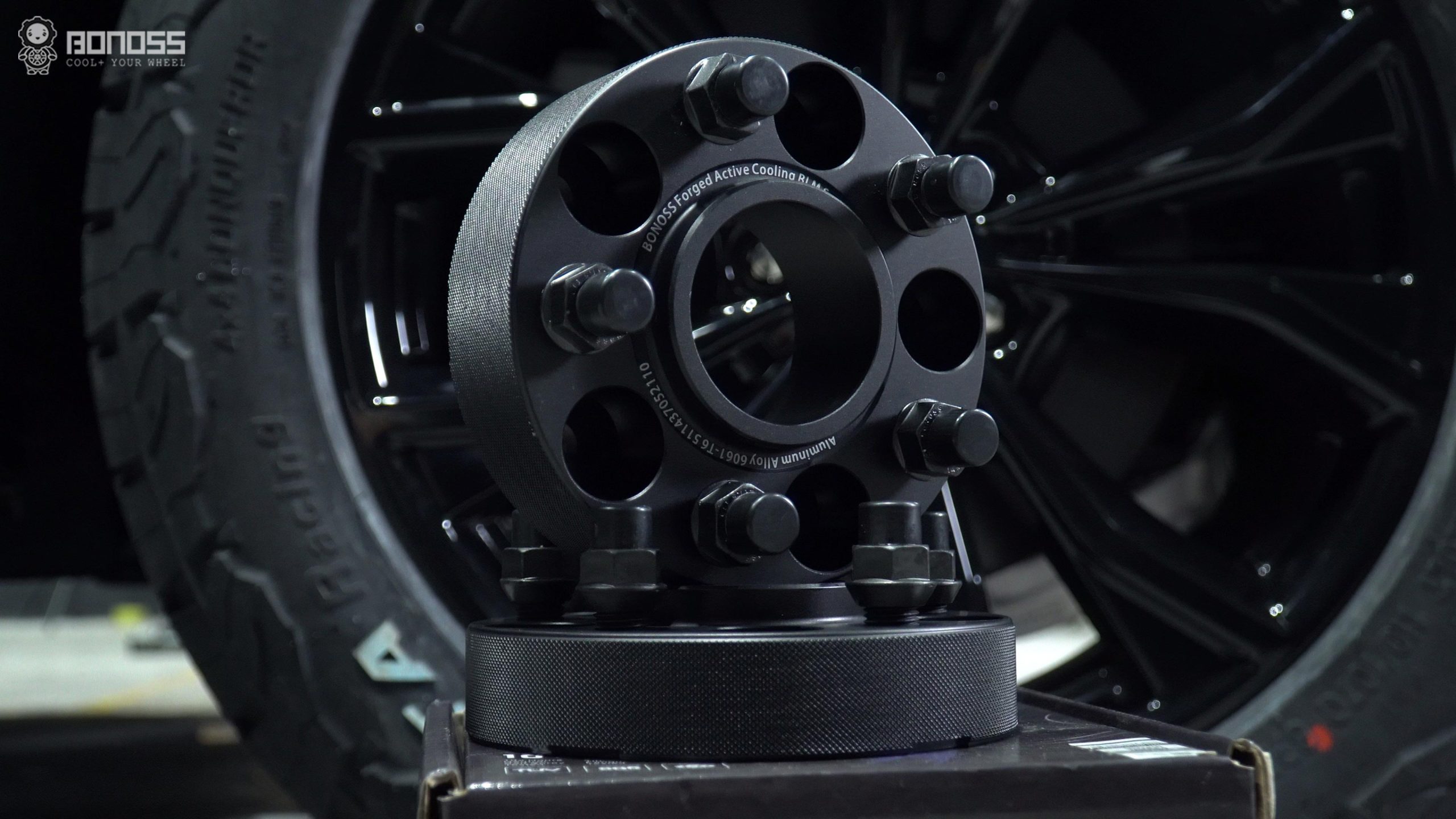 Complete Jeep Gladiator Wheel Spacers Offset Fitment BONOSS Forged Active Cooling Adapters Hubcentric Spacers Pros Before and After Example (3)