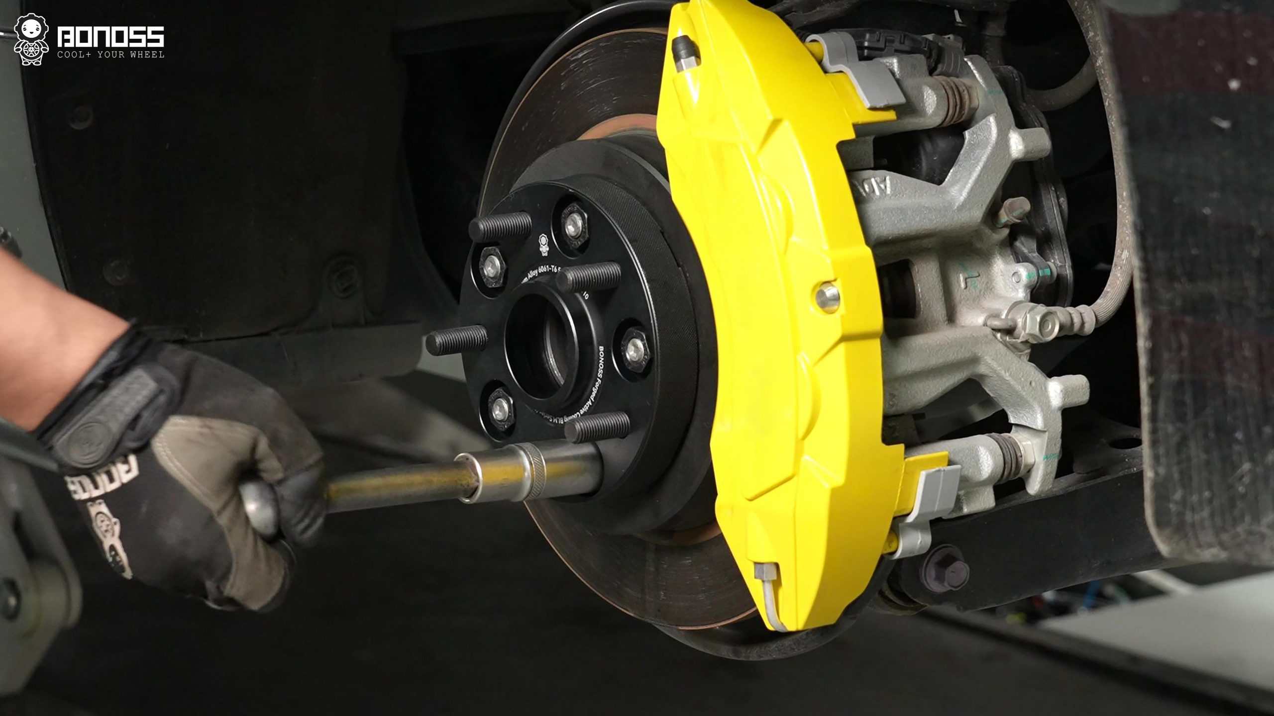 Honest Toyota Hub Centric Wheel Spacers Review Guide BONOSS Forged Active Cooling Adapters Hubcentric Spacers Pros Before and After Example (1)