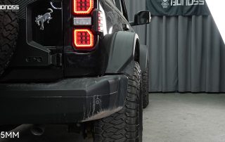 How Much Do Bronco Wheel Spacers Cost A Complete Guide BONOSS Forged Active Cooling Adapters Hubcentric Spacers Pros Before and After Example (3)