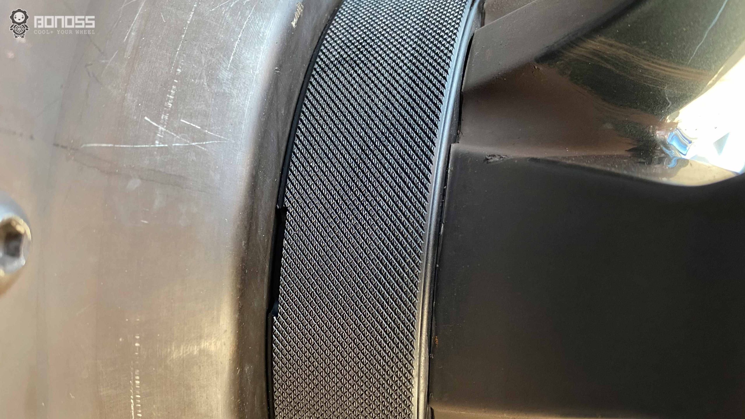 How to Install Spacers Mustang GT A Step-by-Step Guide BONOSS Forged Active Cooling Adapters Hubcentric Spacers Pros Before and After Example (3)