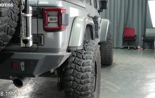JL Wheel Spacers 101 Hub-Centric vs. Lug-Centric BONOSS Forged Active Cooling Adapters Hubcentric Spacers Pros Before and After Example (3)