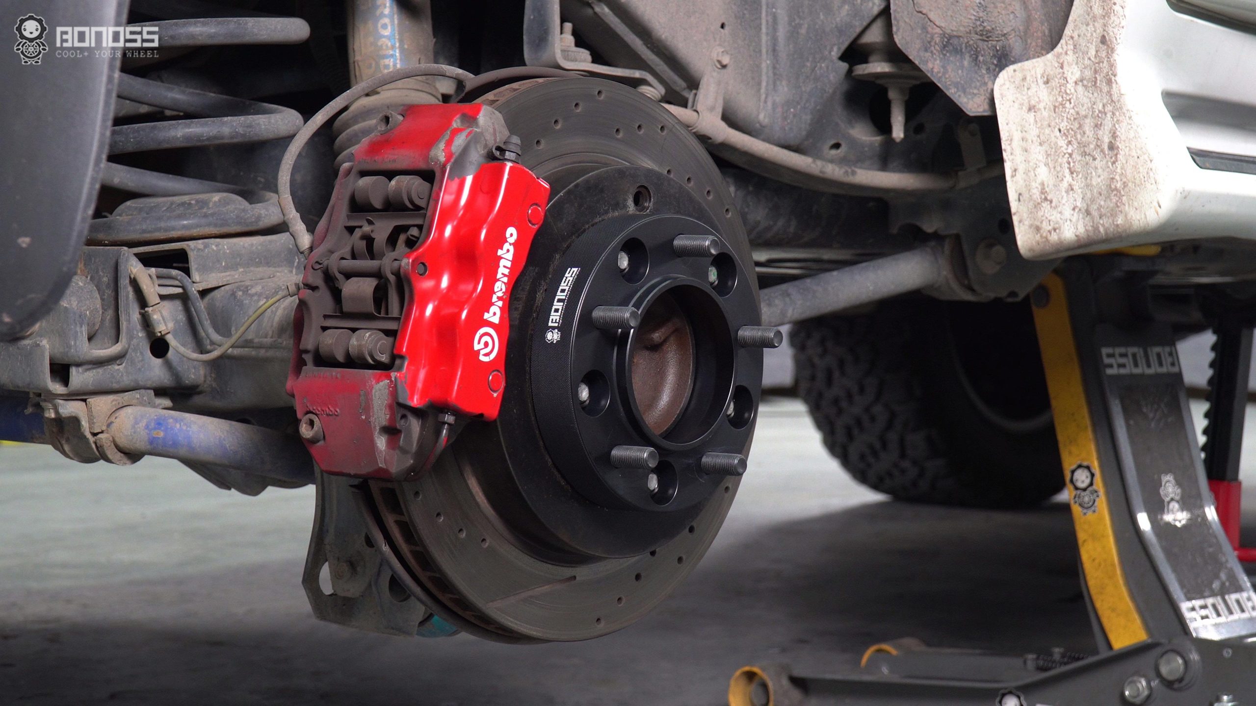 5x150 Spacers Expert Picks Hub-Centric vs. Lug-Centric BONOSS Forged Active Cooling Adapters Hubcentric Spacers Pros Before and After Example (2)