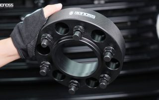 Are 1.5 Hub Centric Wheel Spacers Too Much BONOSS Forged Active Cooling Adapters Hubcentric Spacers Pros Before and After Example (3)