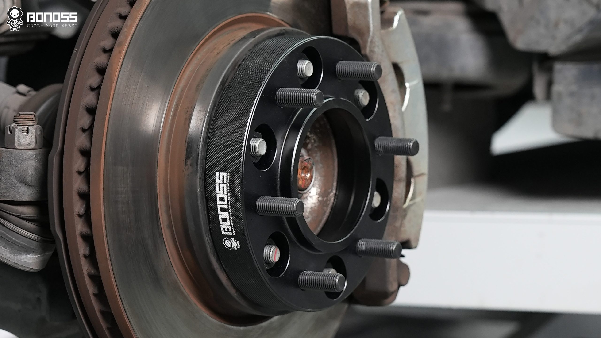 BONOSS Forged Active Cooling 2023 Haval H5 Wheel Spacers Front 30mm Rear 30mm Before and After (14)
