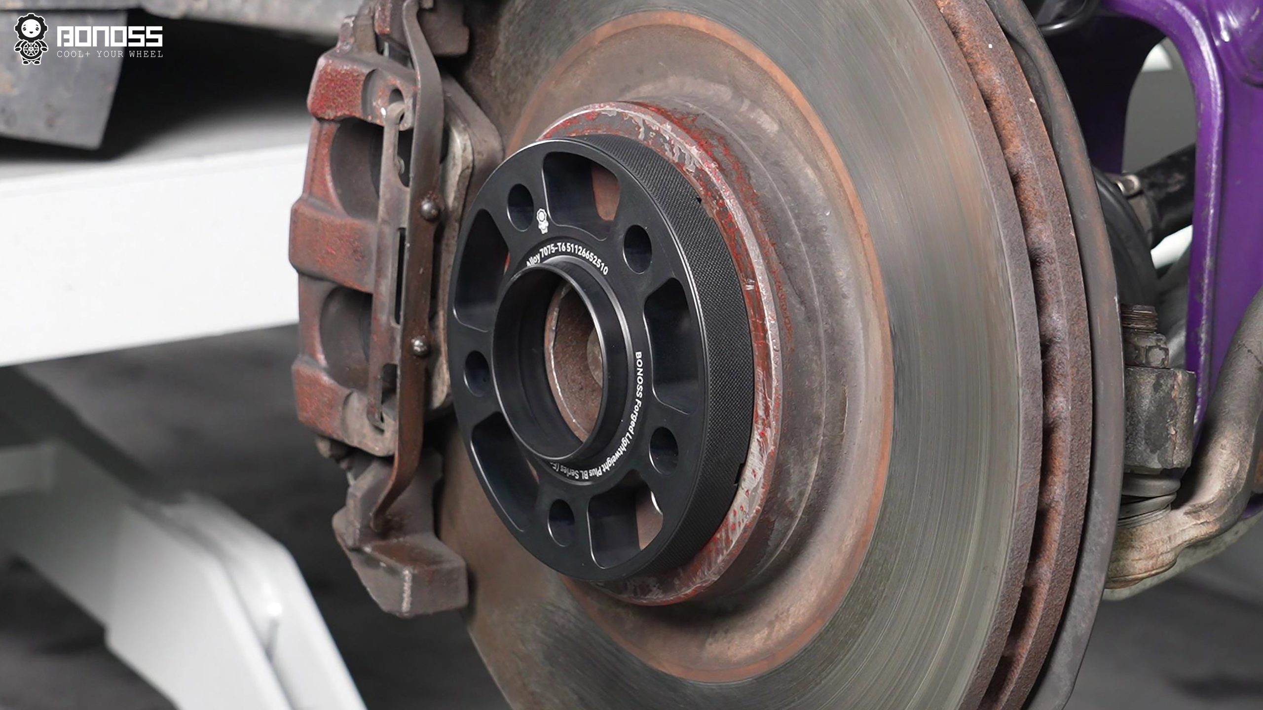 BONOSS Forged Lightweight Plus 2012 Mercedes-Benz GL-Class Wheel Spacers Front 20mm Rear 20mm Before and After (13)