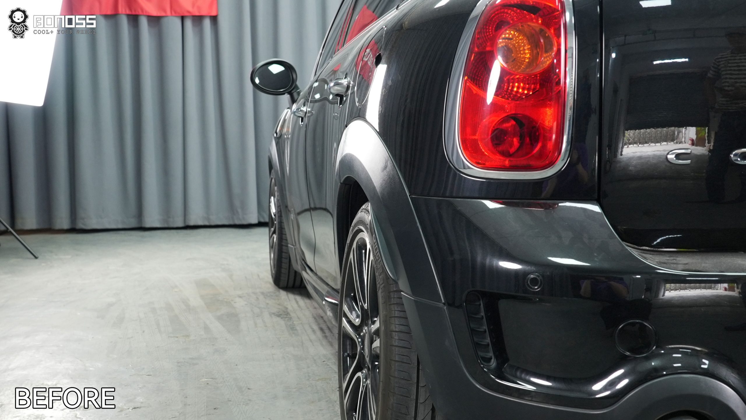 BONOSS Forged Lightweight Plus 2013 MINI Countryman Wheel Spacers Front 10mm Rear 15mm Before and After (10)
