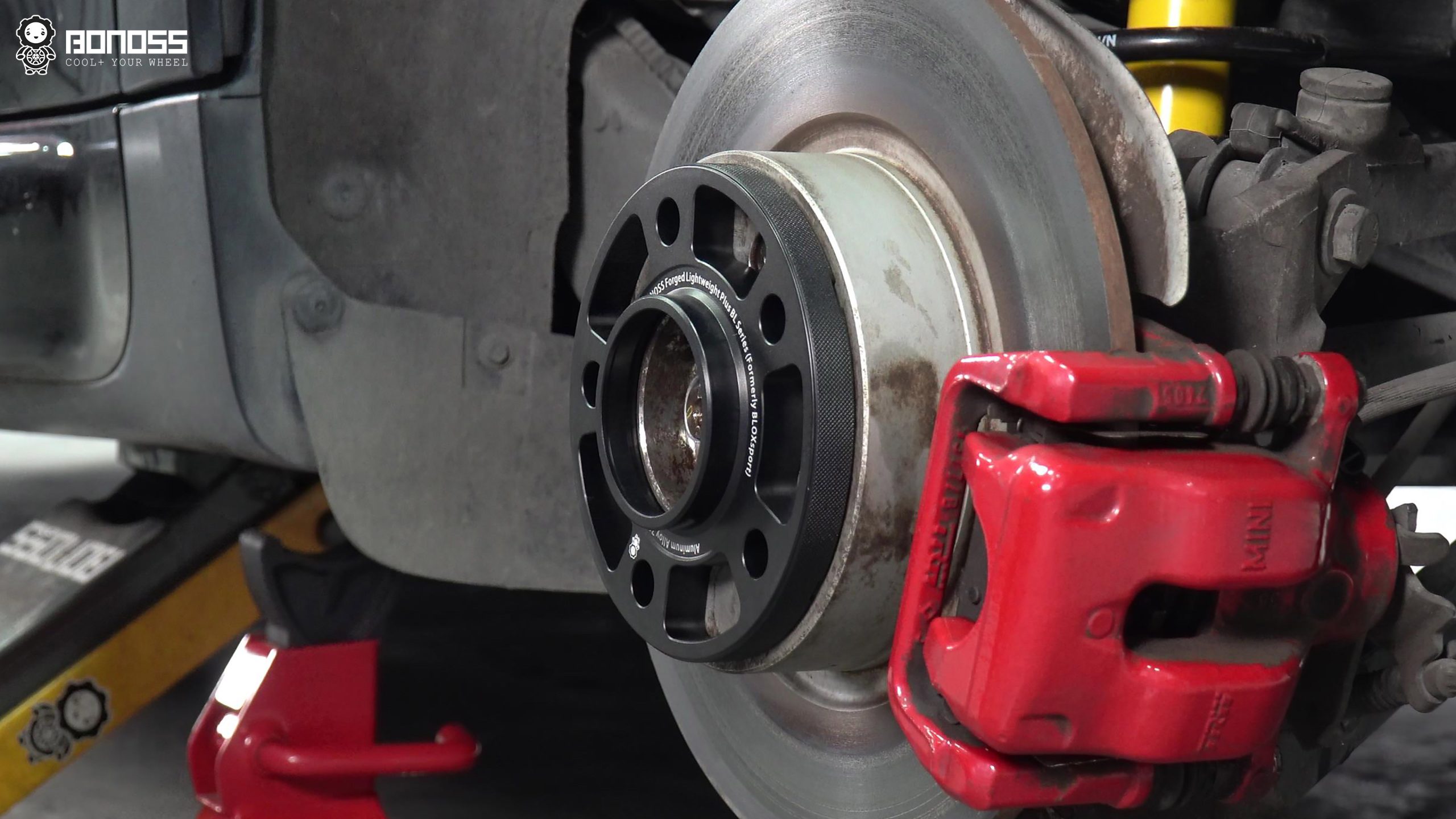 BONOSS Forged Lightweight Plus 2013 MINI Countryman Wheel Spacers Front 10mm Rear 15mm Before and After (13)