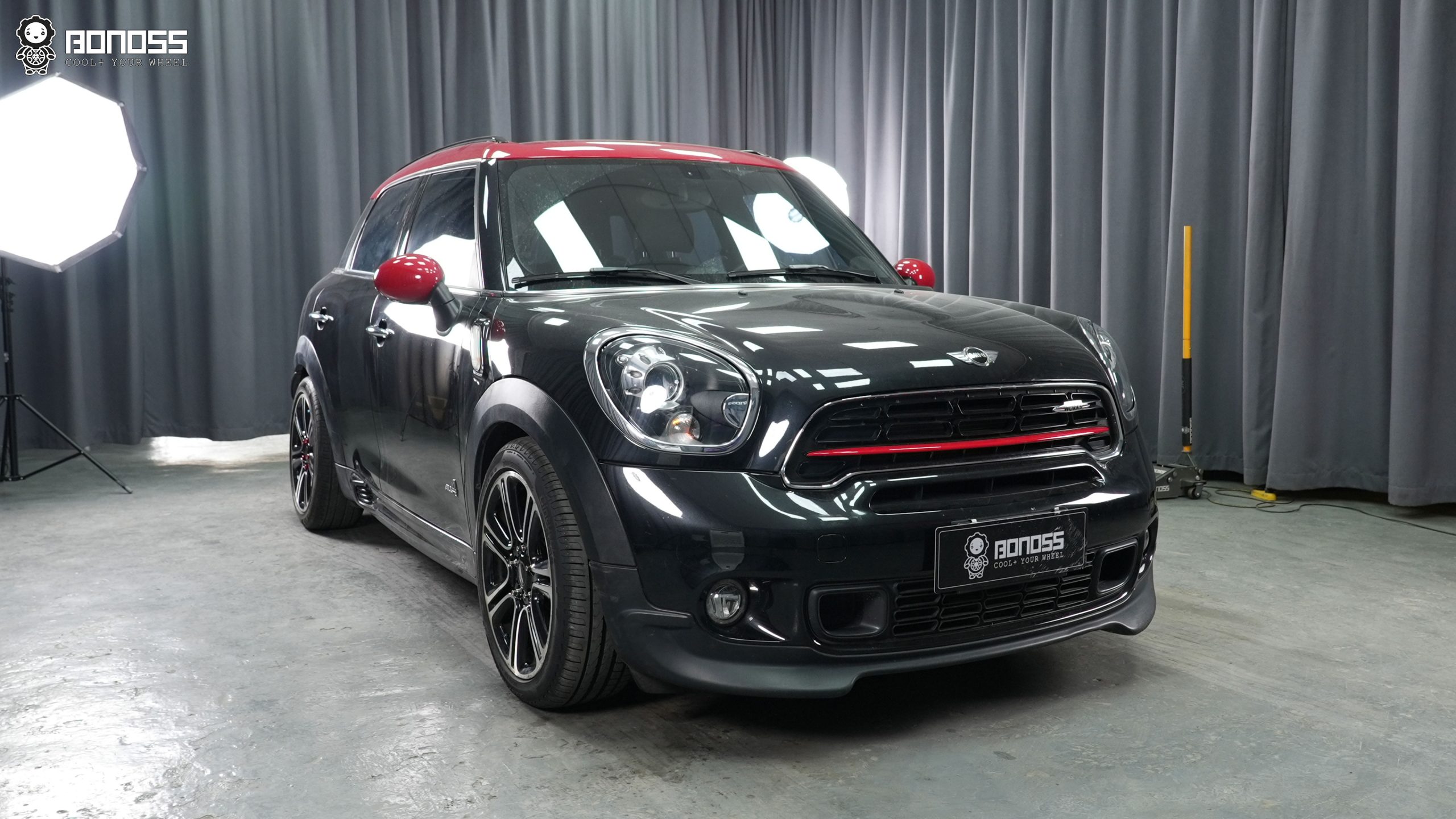 BONOSS Forged Lightweight Plus 2013 MINI Countryman Wheel Spacers Front 10mm Rear 15mm Before and After (2)