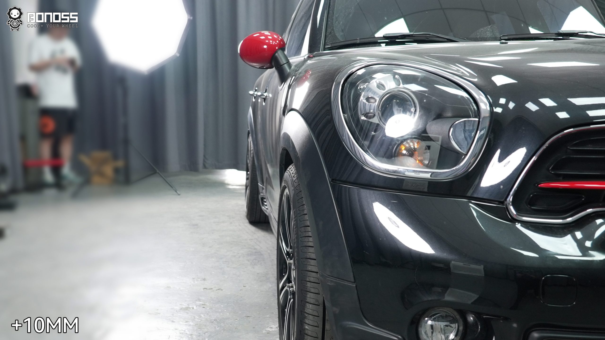 BONOSS Forged Lightweight Plus 2013 MINI Countryman Wheel Spacers Front 10mm Rear 15mm Before and After (4)