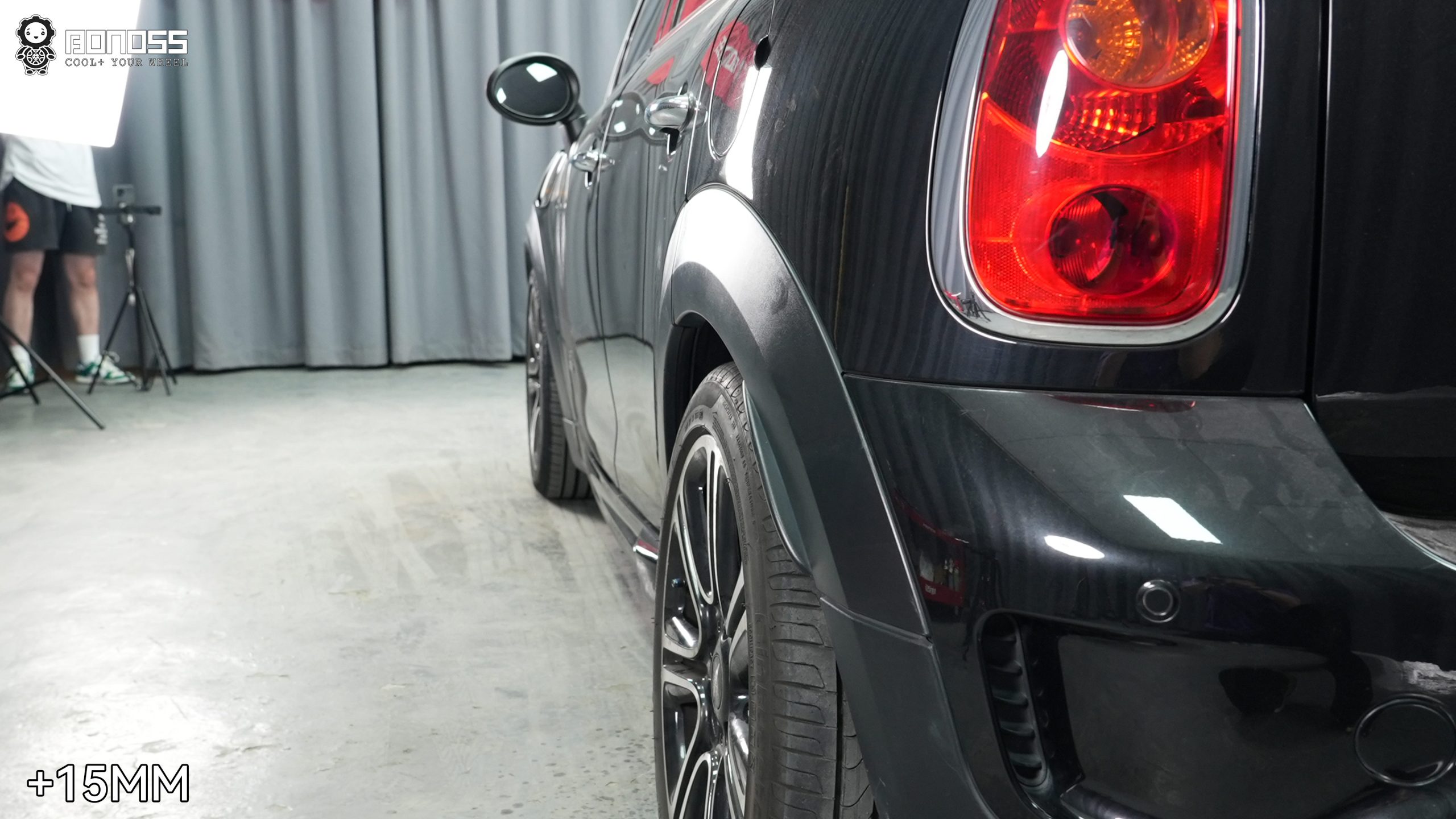 BONOSS Forged Lightweight Plus 2013 MINI Countryman Wheel Spacers Front 10mm Rear 15mm Before and After (5)