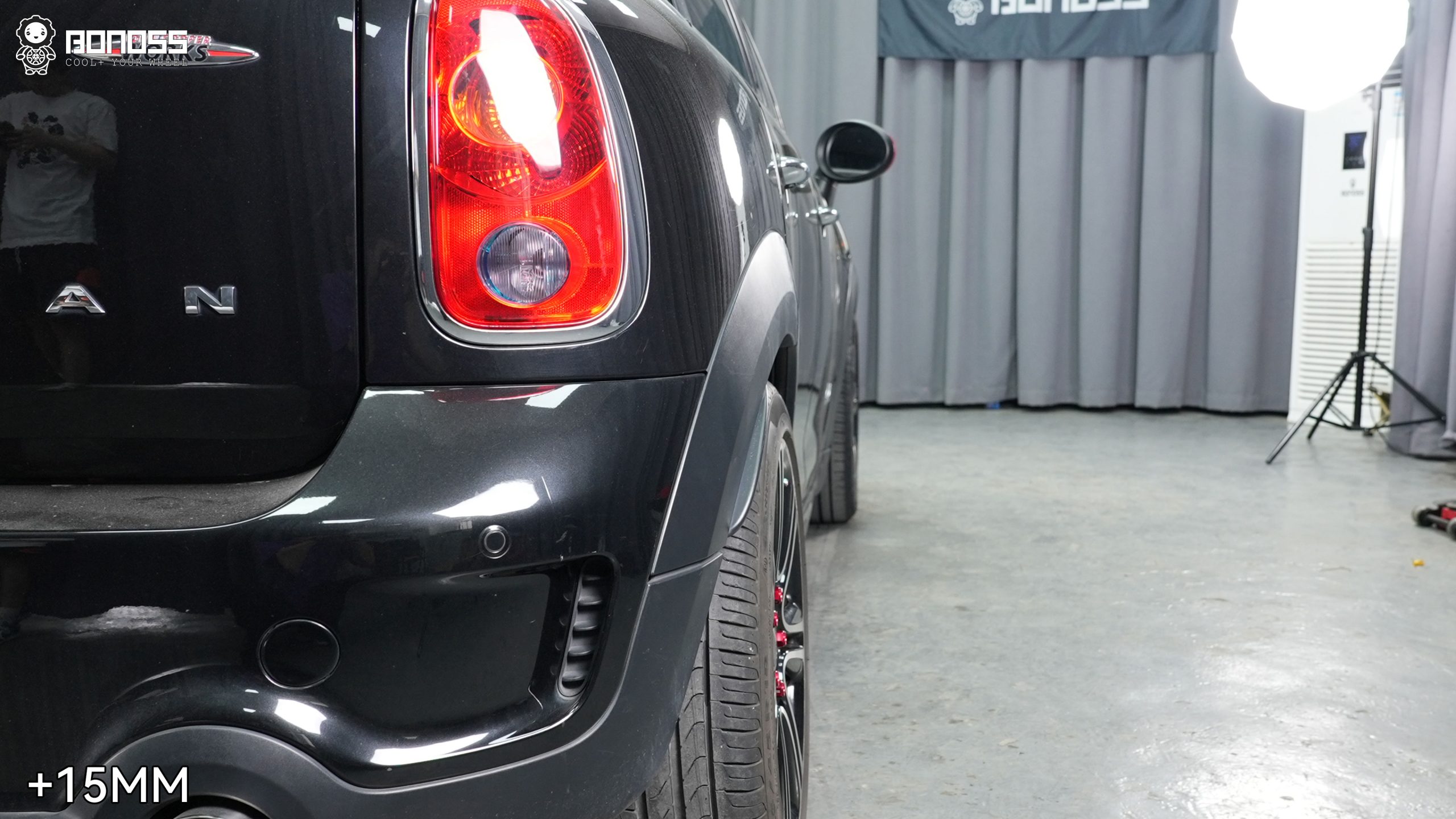 BONOSS Forged Lightweight Plus 2013 MINI Countryman Wheel Spacers Front 10mm Rear 15mm Before and After (6)