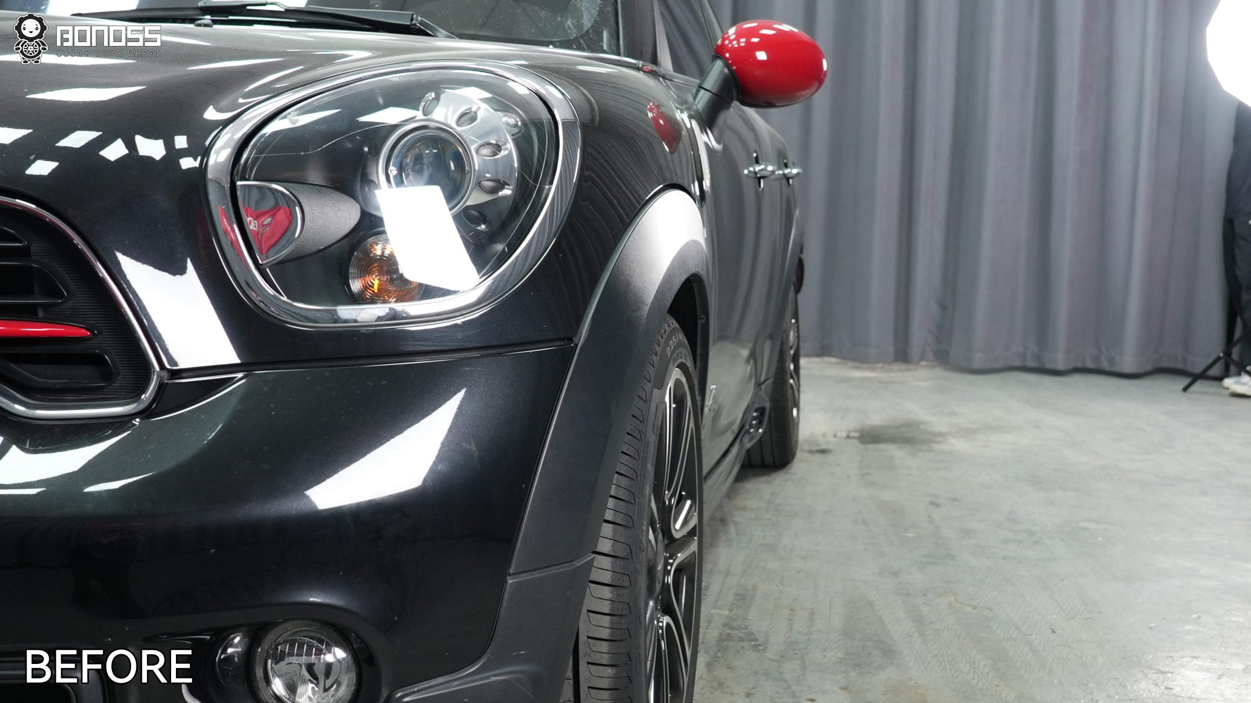 BONOSS Forged Lightweight Plus 2013 MINI Countryman Wheel Spacers Front 10mm Rear 15mm Before and After (8)