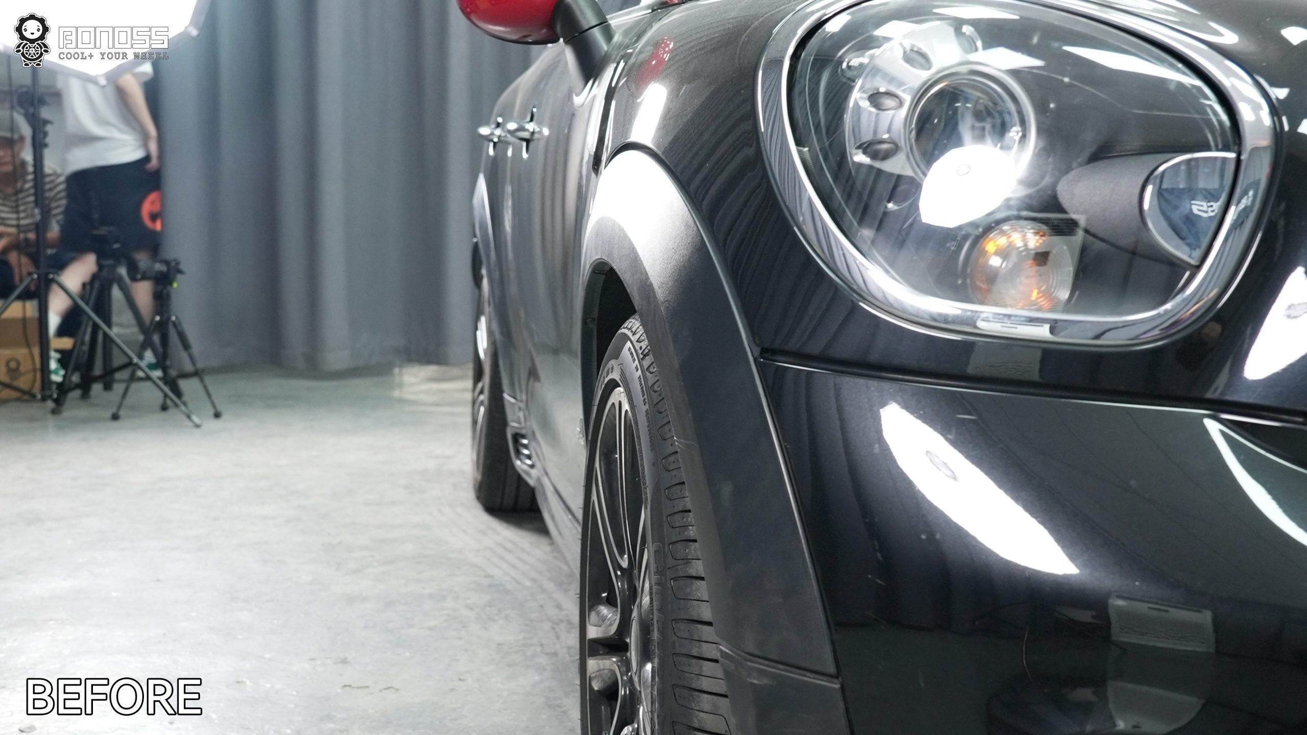 BONOSS Forged Lightweight Plus 2013 MINI Countryman Wheel Spacers Front 10mm Rear 15mm Before and After (9)