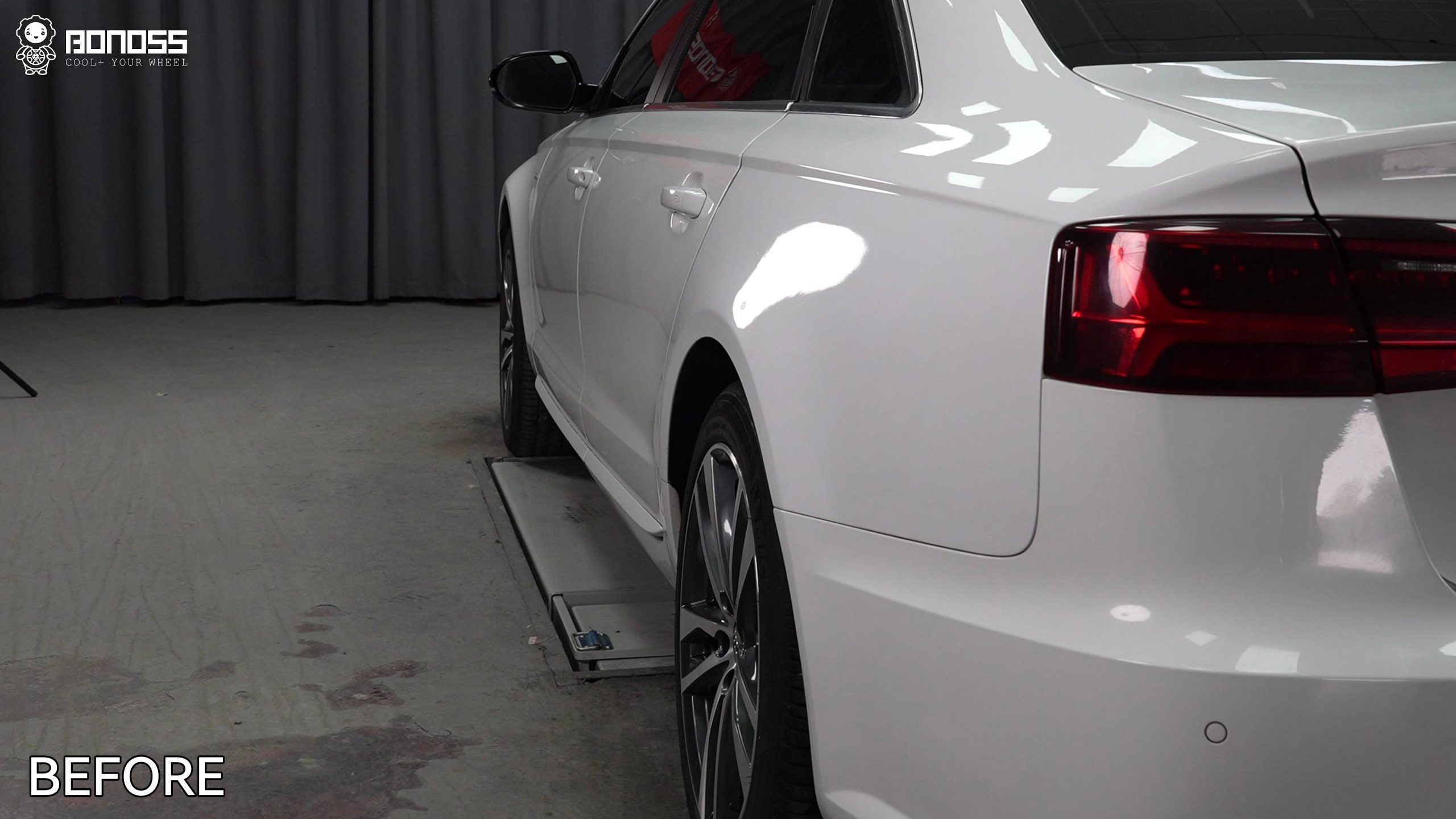 BONOSS Forged Lightweight Plus 2014 Audi A6 Wheel Spacers Front 12mm Rear 20mm Before and After (10)