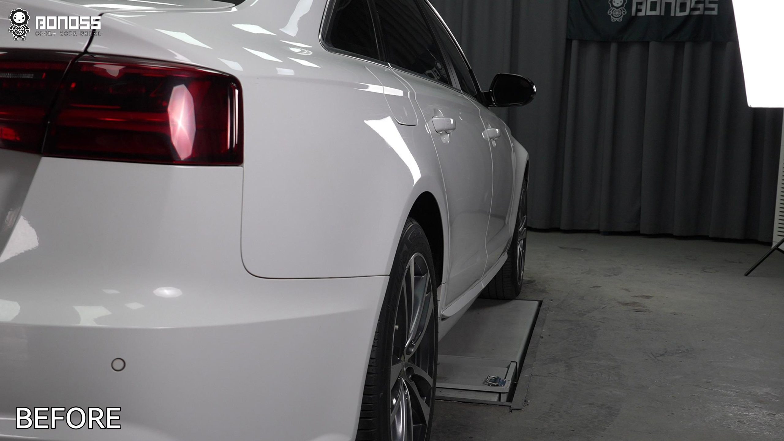 BONOSS Forged Lightweight Plus 2014 Audi A6 Wheel Spacers Front 12mm Rear 20mm Before and After (11)