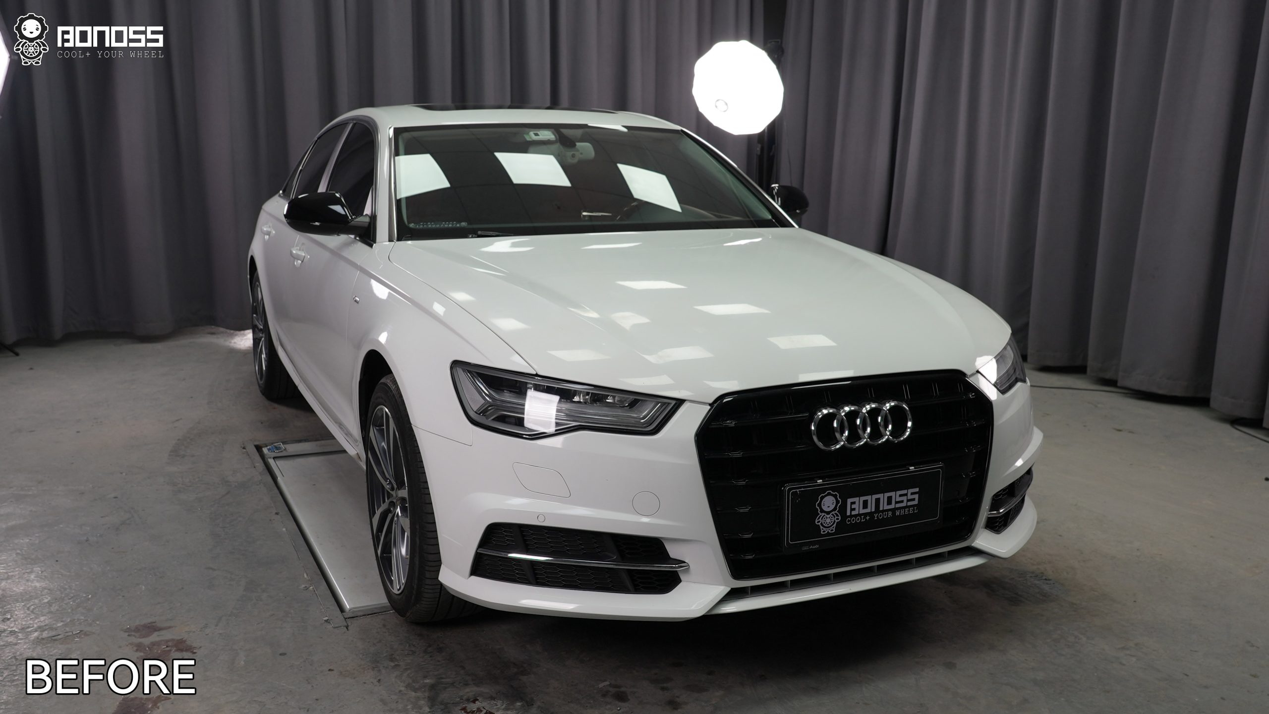 BONOSS Forged Lightweight Plus 2014 Audi A6 Wheel Spacers Front 12mm Rear 20mm Before and After (7)