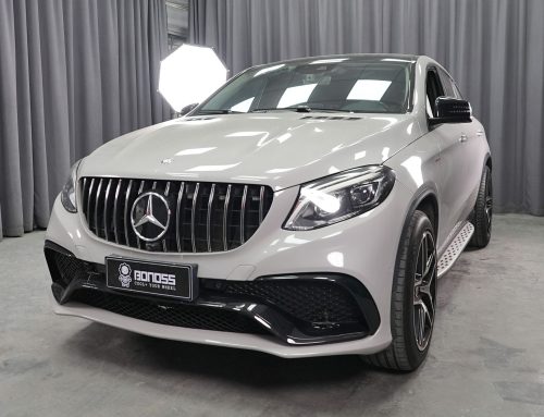 BONOSS Forged Lightweight Plus 2015 Mercedes-Benz GLE-Class Wheel Spacers Front 15mm Rear 20mm Before and After