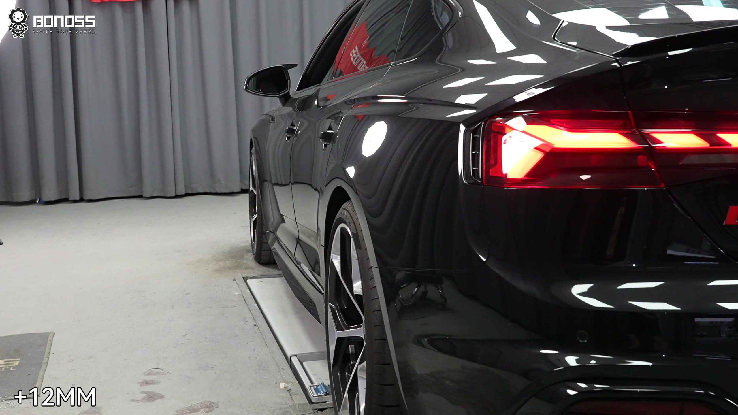 BONOSS Forged Lightweight Plus 2021 Audi RS5 Wheel Spacers Front 12mm Rear 12mm Before and After (5)