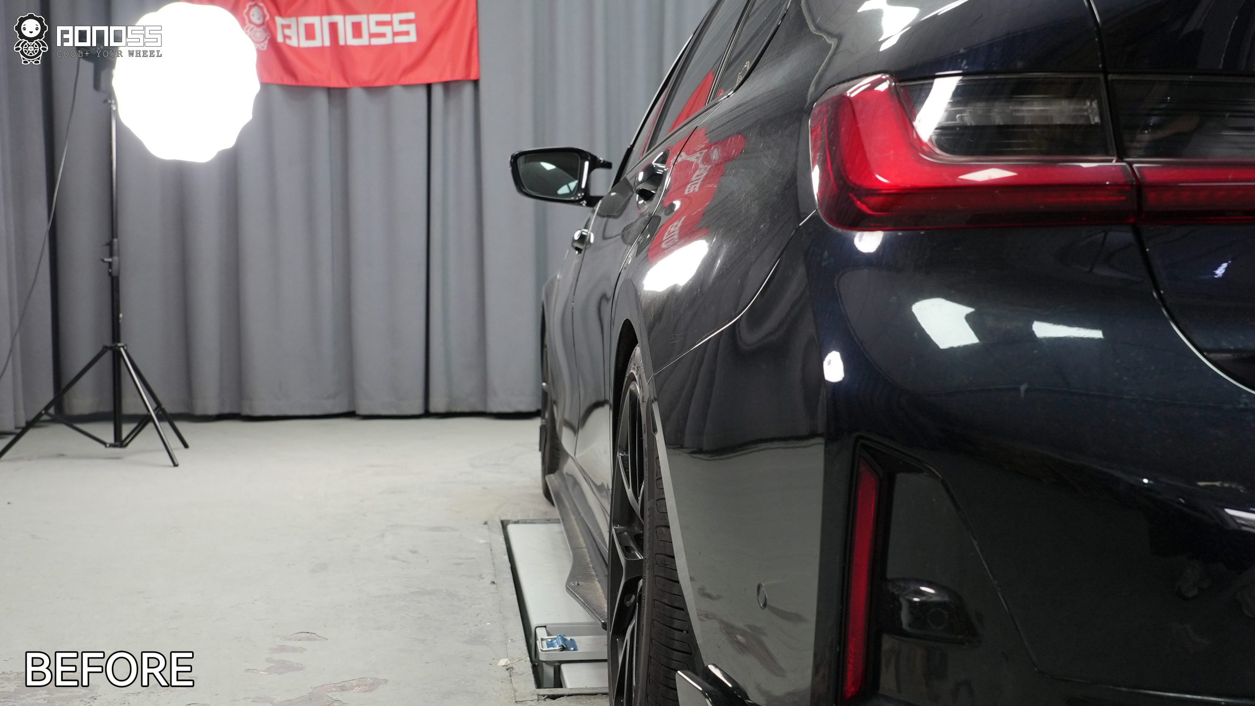 BONOSS Forged Lightweight Plus 2023 BMW 3 Series Wheel Spacers Front 18mm Rear 12mm Before and After (10)