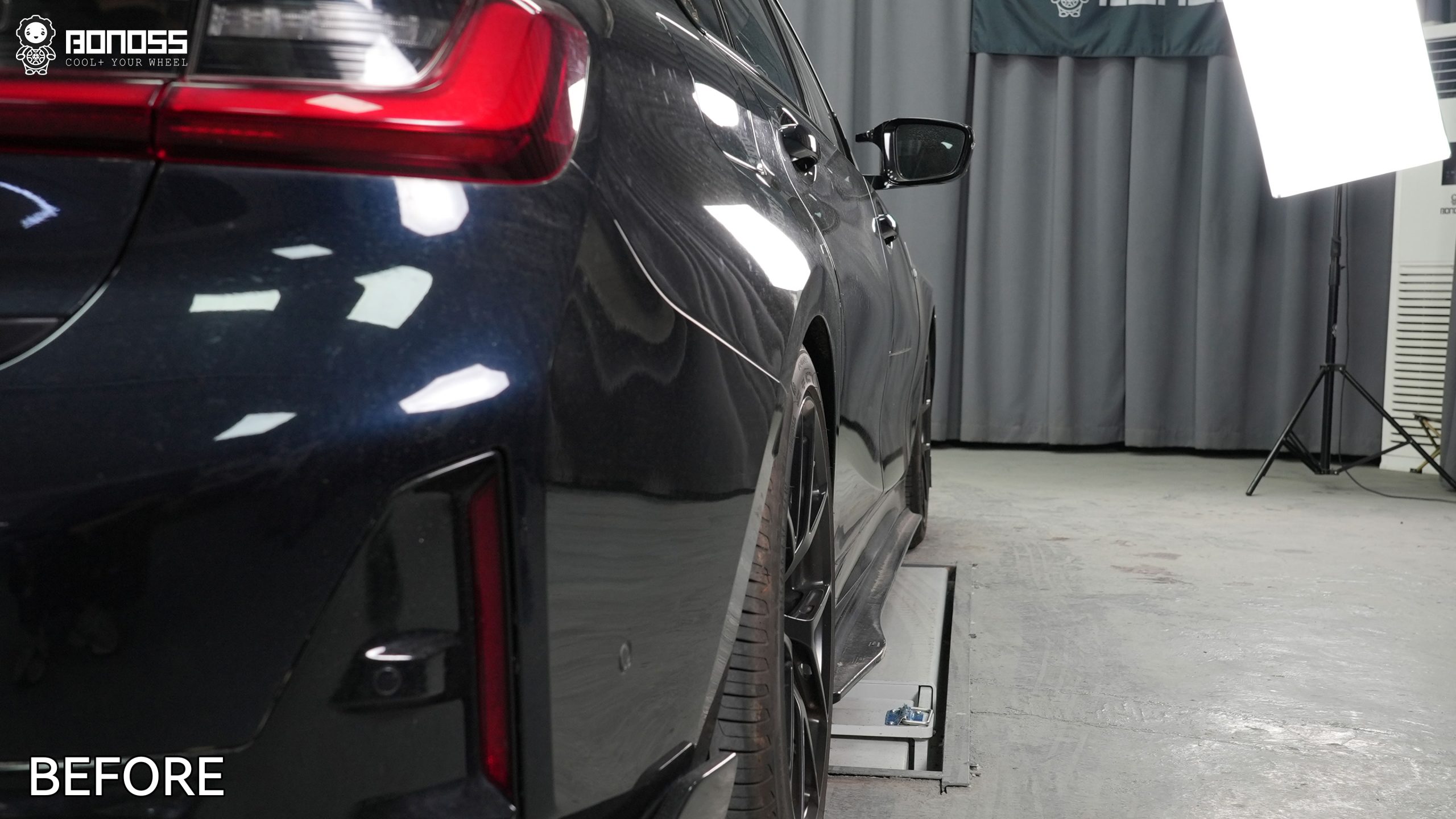 BONOSS Forged Lightweight Plus 2023 BMW 3 Series Wheel Spacers Front 18mm Rear 12mm Before and After (11)