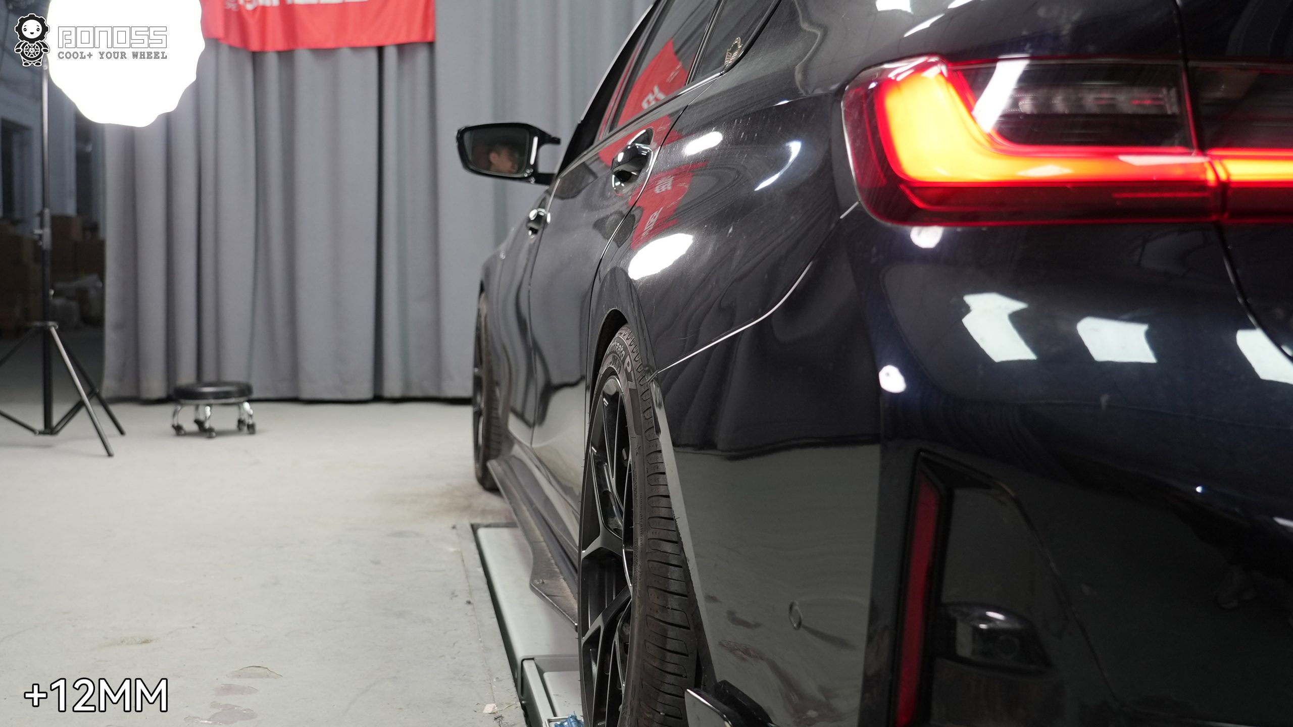 BONOSS Forged Lightweight Plus 2023 BMW 3 Series Wheel Spacers Front 18mm Rear 12mm Before and After (5)