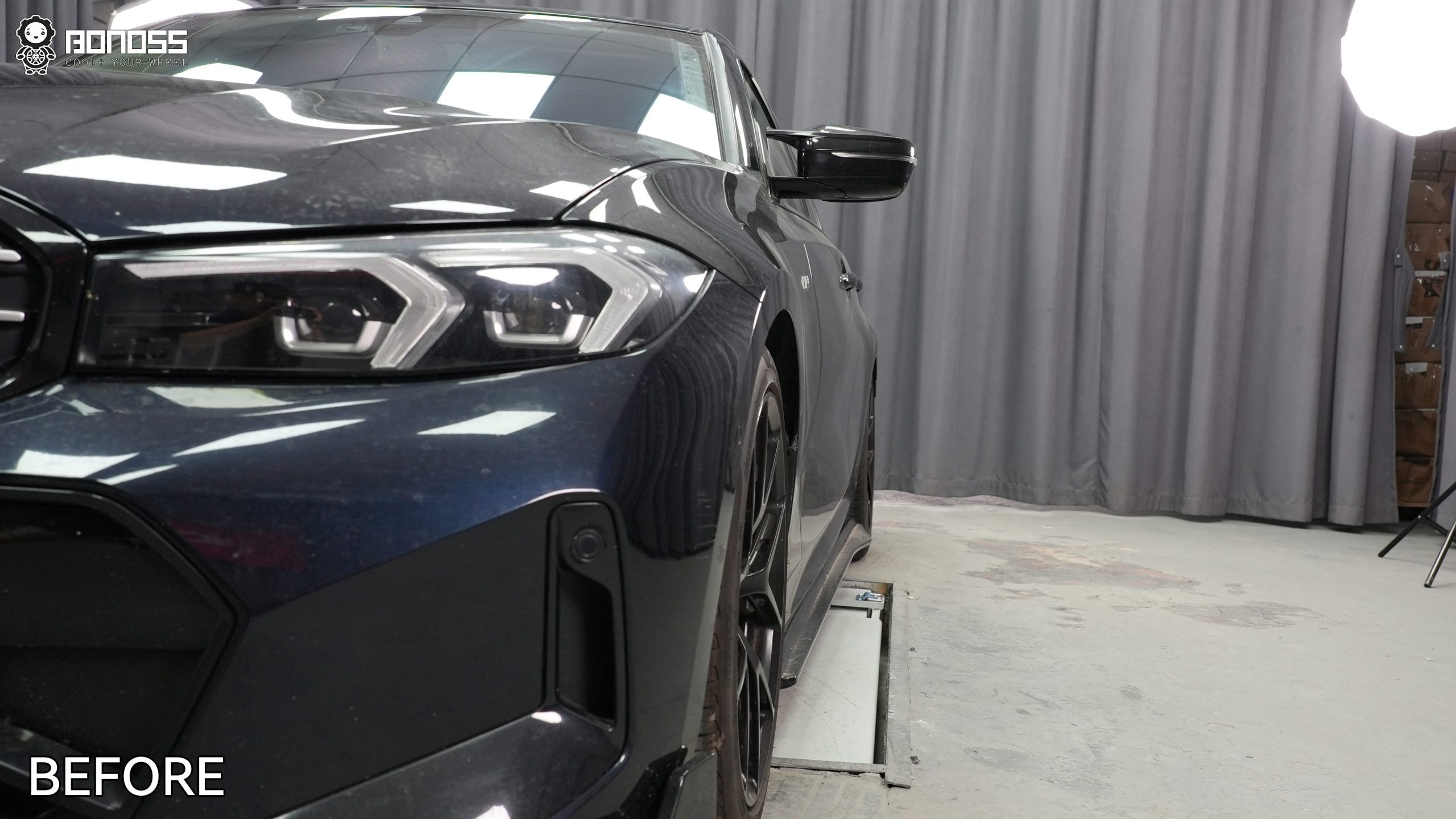 BONOSS Forged Lightweight Plus 2023 BMW 3 Series Wheel Spacers Front 18mm Rear 12mm Before and After (8)