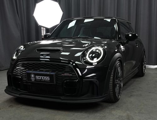 BONOSS Forged Lightweight Plus 2023 MINI Cooper Wheel Spacers Front 8mm Rear 10mm Before and After
