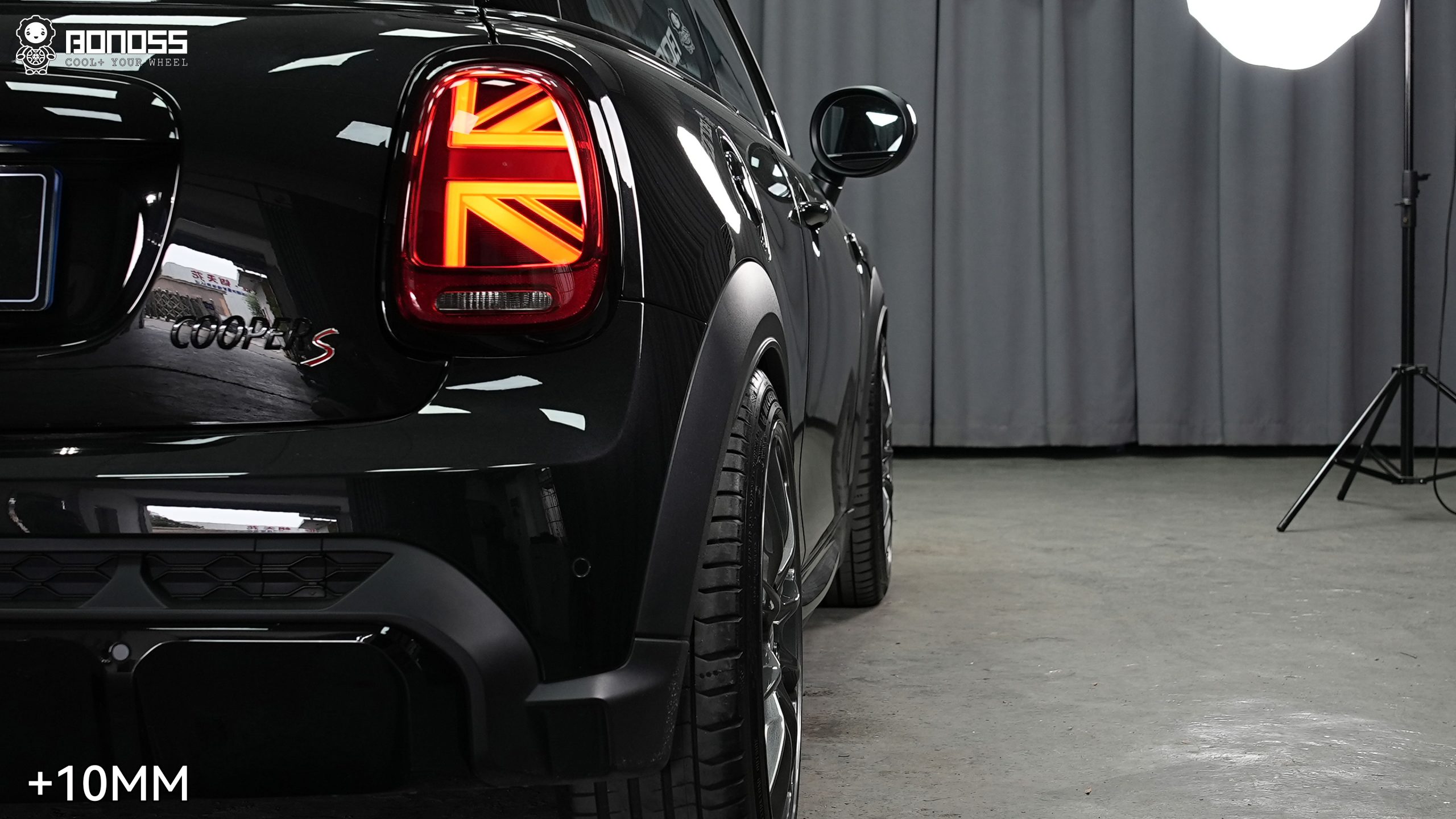 BONOSS Forged Lightweight Plus 2023 MINI Cooper Wheel Spacers Front 8mm Rear 10mm Before and After (5)