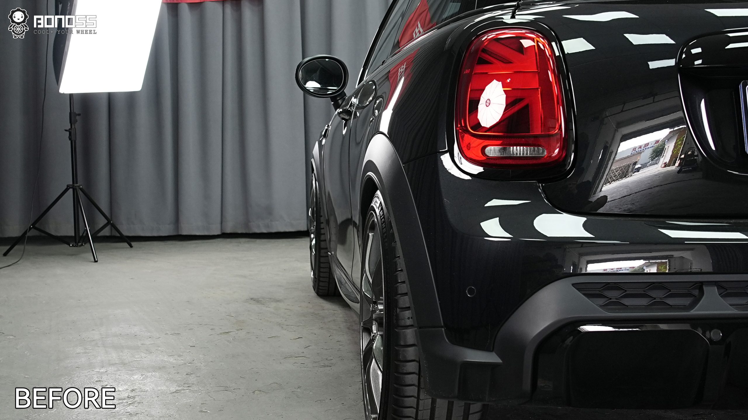 BONOSS Forged Lightweight Plus 2023 MINI Cooper Wheel Spacers Front 8mm Rear 10mm Before and After (9)