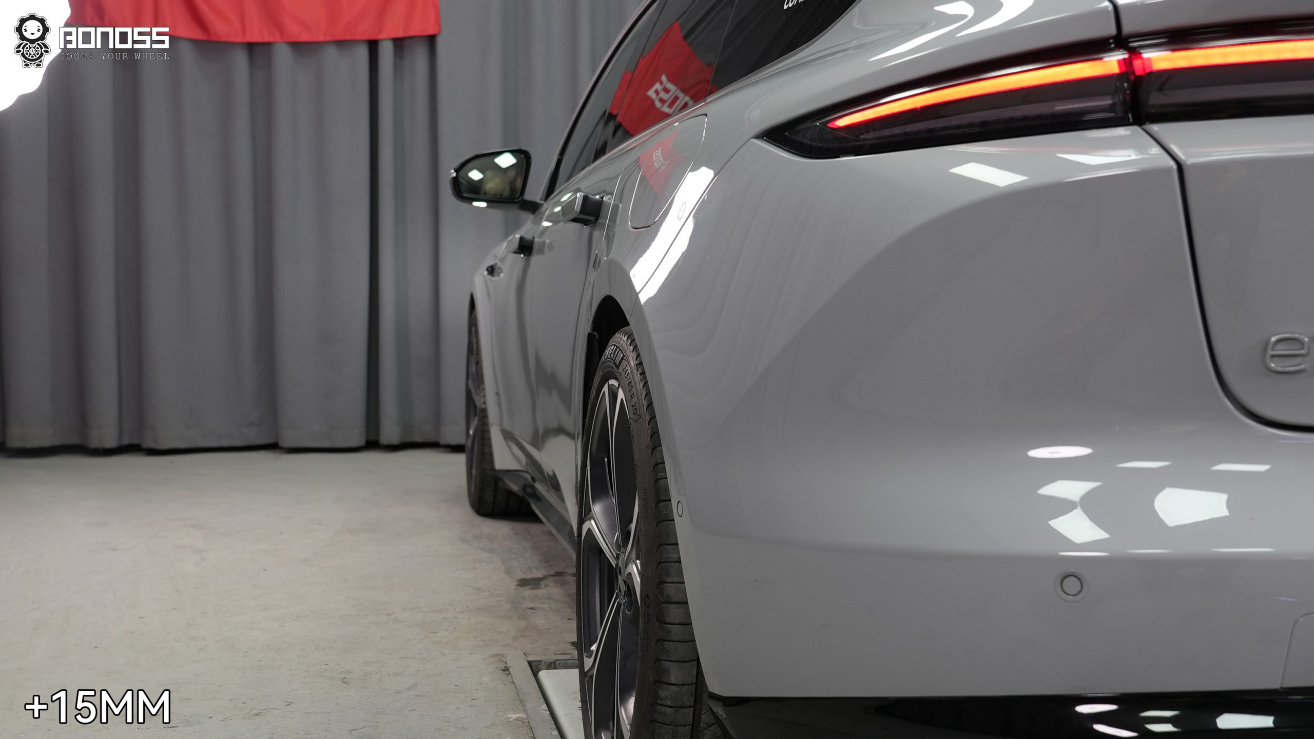 BONOSS Forged Lightweight Plus 2025 Nio ET5T Wheel Spacers Front 15mm Rear 15mm Before and After (5)
