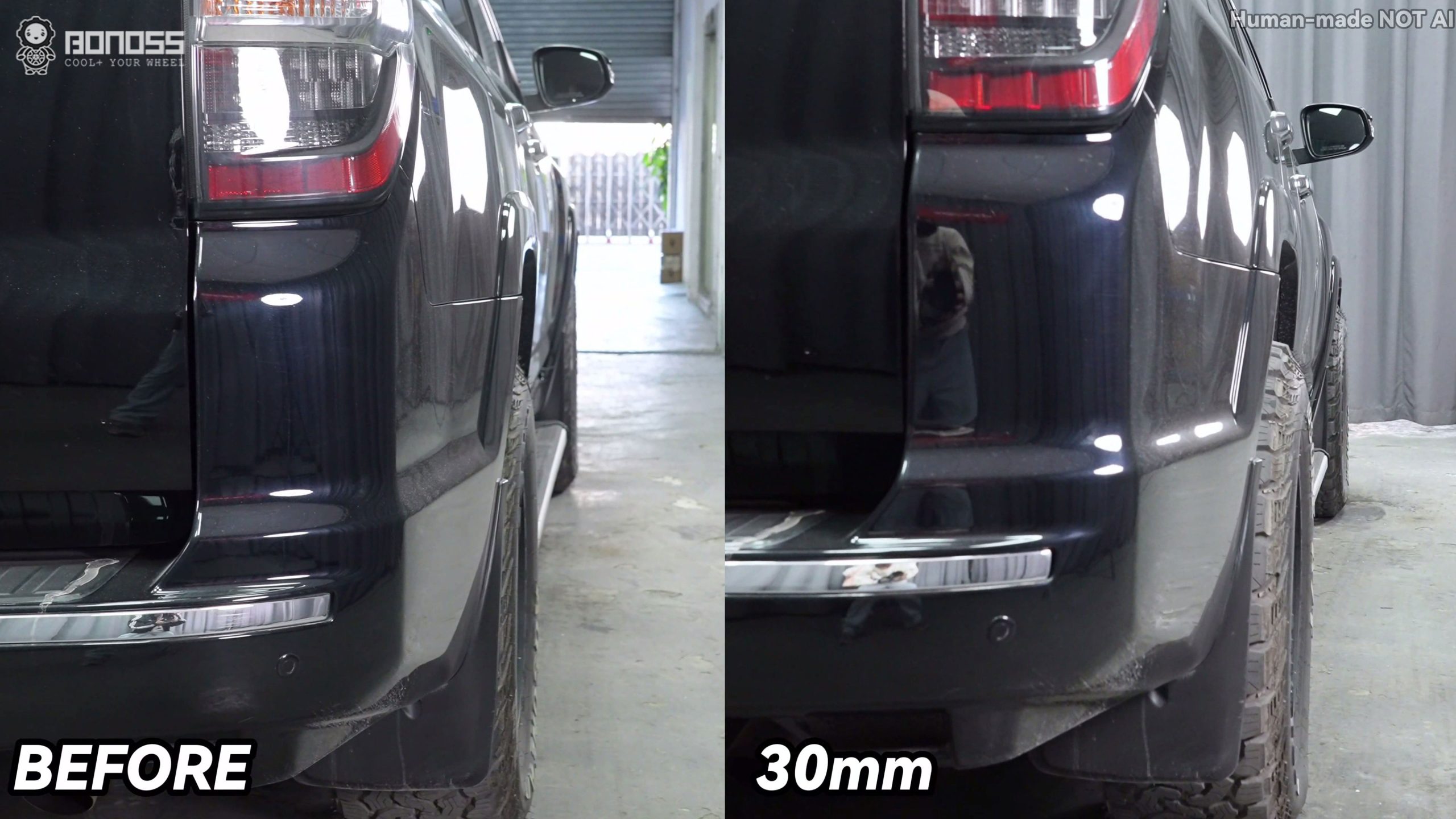 Best 3rd Gen 4Runner Spacers Brand for Perfect Fit BONOSS Forged Active Cooling Adapters Hubcentric Spacers Pros Before and After Example (3)