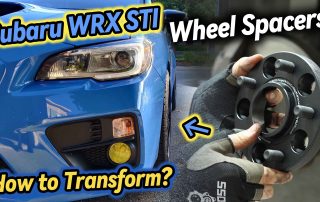 Best STI Wheel Spacers Size Guide (2026 Update) BONOSS Forged Active Cooling Adapters Hubcentric Spacers Pros Before and After Example (5)