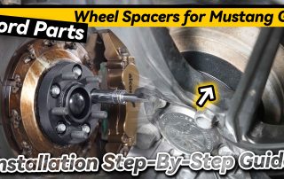Best Spacers for Mustang GT Hub-Centric vs. Lug-Centric BONOSS Forged Active Cooling Adapters Hubcentric Spacers Pros Before and After Example (3)