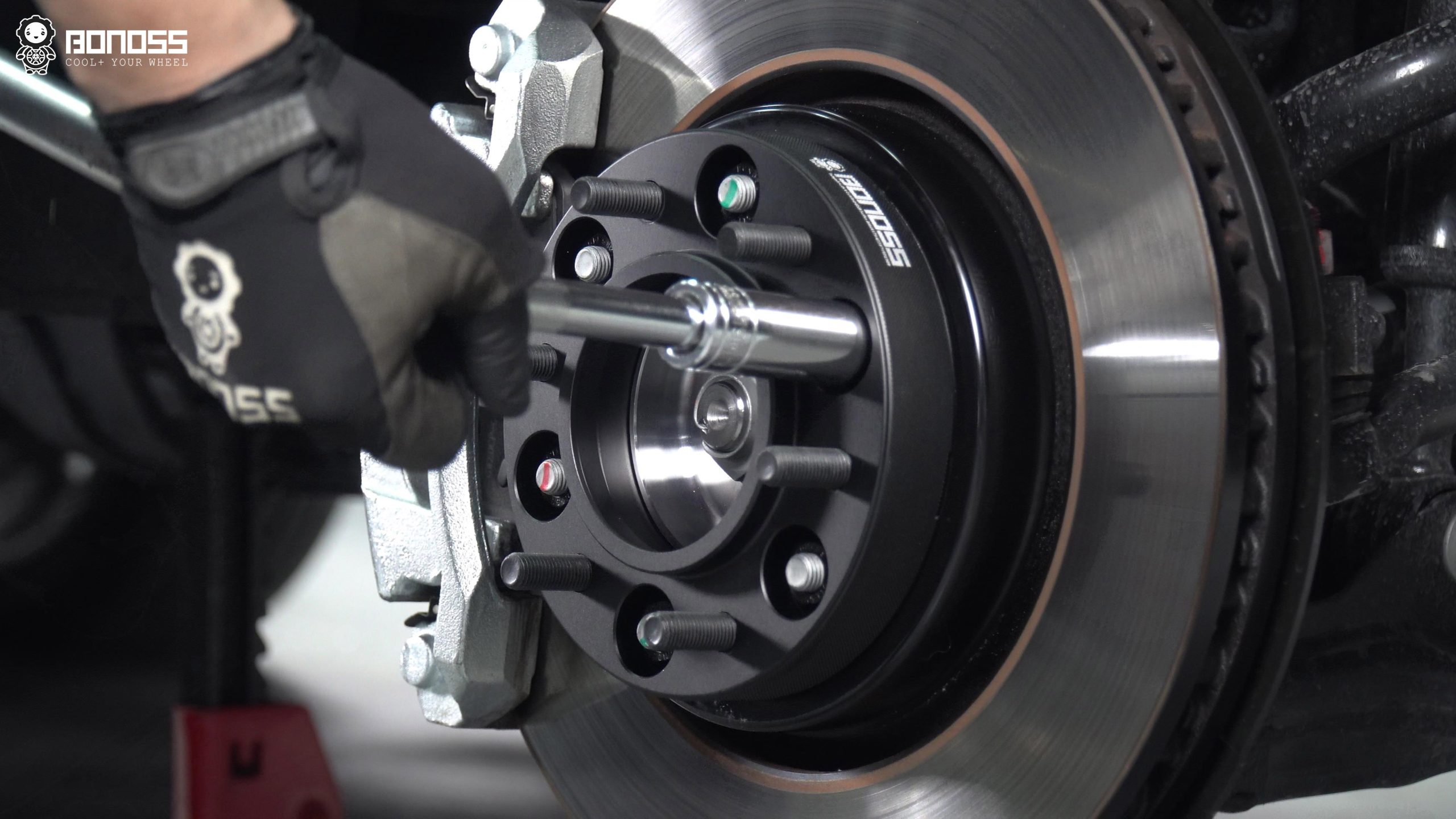 Best Wheel Spacers for Tacoma Torque Specs & Pro Tips BONOSS Forged Active Cooling Adapters Hubcentric Spacers Pros Before and After Example (1)