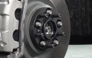 Bronco Sport Wheel Spacers Perfect Size Fitment No Rub BONOSS Forged Active Cooling Adapters Hubcentric Spacers Pros Before and After Example (2)