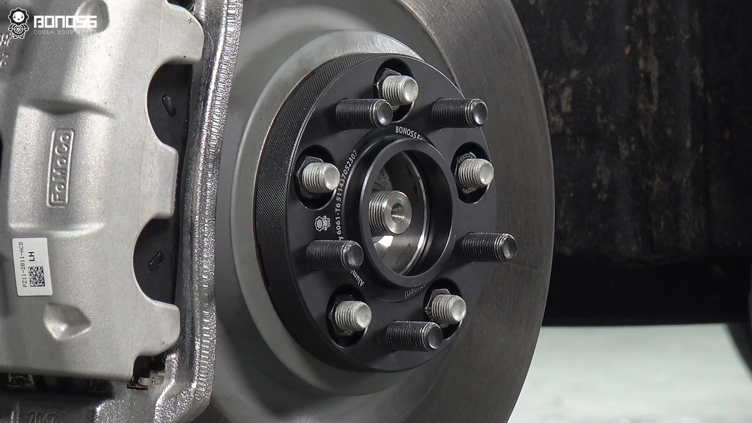Bronco Sport Wheel Spacers Perfect Size Fitment No Rub BONOSS Forged Active Cooling Adapters Hubcentric Spacers Pros Before and After Example (2)