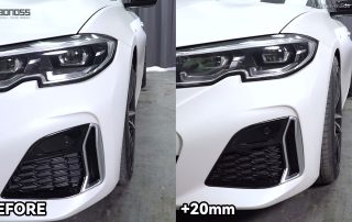 Do BMW Spacers 20mm Make a Difference Here's the Truth. BONOSS Forged Lightweight Plus Adapters Hubcentric Spacers Before and After (3)