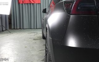 Do Model Y Performance Spacers Need to Cut Wheel Studs BONOSS Forged Active Cooling Adapters Hubcentric Spacers Pros Before and After Example (3)